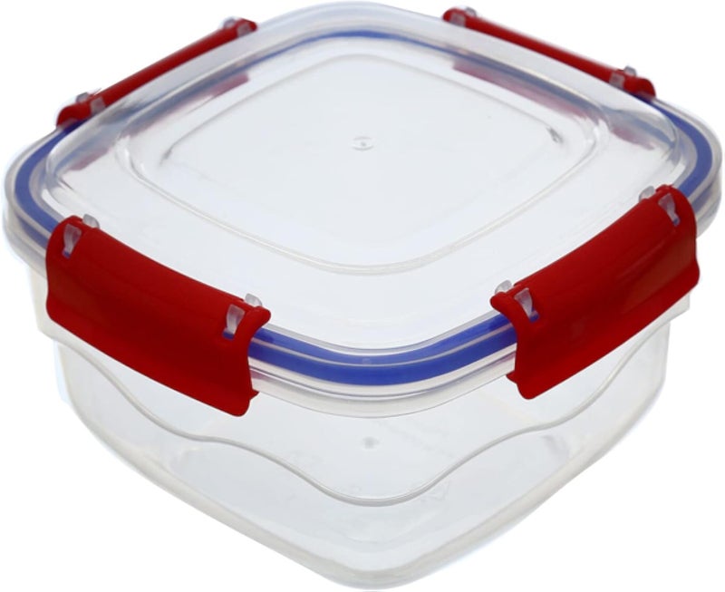 Prima 707 Food Container Set of 3 pieces 15x15x10Cm - Multi Color